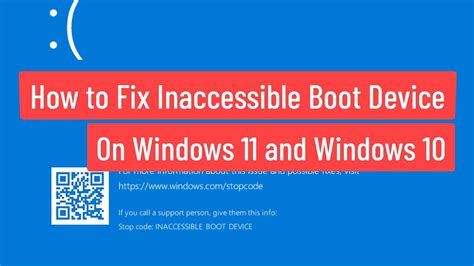 inaccessible boot device windows 11 after clone|inaccessible boot device after clone to nvme.